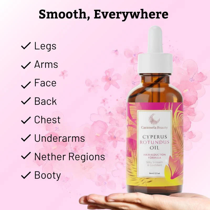 Cyperus Rotundus Oil for Hair Removal