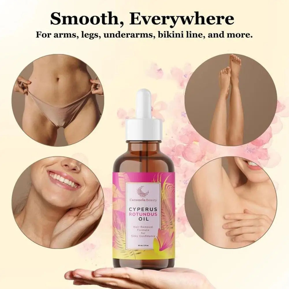 Cyperus Rotundus Oil for Hair Removal
